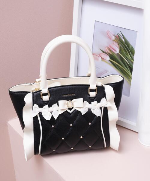 SAMANTHAVEGA（サマンサベガ）の「ハニーフラッター（ミニ）（ショルダーバッグ・レディース・ピンク/ブラック/ライトブルー・FREE）」の22枚目の写真