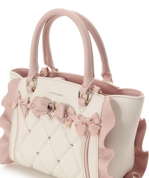 SAMANTHAVEGA（サマンサベガ）の「ハニーフラッター（ミニ）（ショルダーバッグ・レディース・ピンク/ブラック/ライトブルー・FREE）」の20枚目の写真