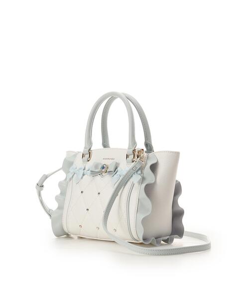 SAMANTHAVEGA（サマンサベガ）の「ハニーフラッター（ミニ）（ショルダーバッグ・レディース・ピンク/ブラック/ライトブルー・FREE）」の15枚目の写真