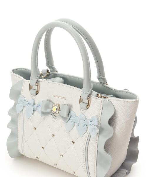 SAMANTHAVEGA（サマンサベガ）の「ハニーフラッター（ミニ）（ショルダーバッグ・レディース・ピンク/ブラック/ライトブルー・FREE）」の14枚目の写真