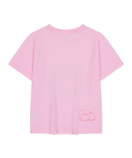 Wacky WiLLy(ワッキーウィリー)の「ウィメンズリリーグラフィッククロップ半袖Tシャツピンク(Tシャツ/カットソー・レディース・その他・SMALL/MEDIUM)」の3枚目の写真