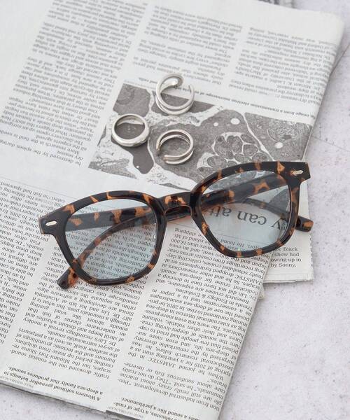 AMERICAN HOLIC（アメリカンホリック）の「【UVカット】調光レンズボストングラス（サングラス・レディース・ブラック/ブラウン・FREE）」の2枚目の写真