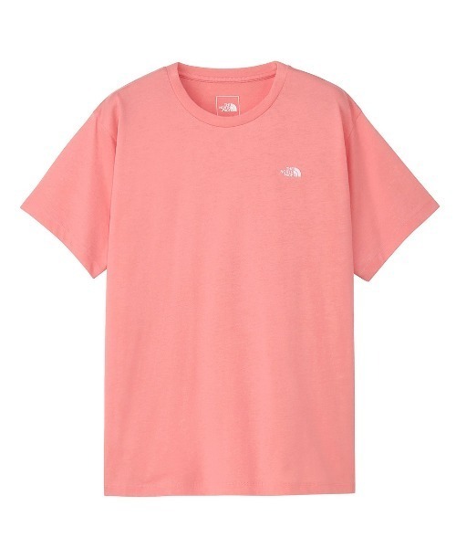 THE NORTH FACE（ザノースフェイス）の「ザ ノース フェイス THE NORTH FACE S/S FD Nuptse Cotton T  ショートスリーブフラッシュドライヌプシコットンティー（Tシャツ/カットソー・レディース・ブラック/コーラル/ホワイト・S/M/L/XL）」の3枚目の写真