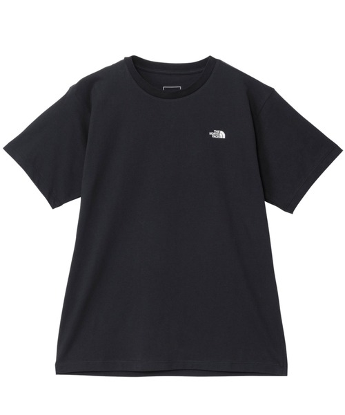 THE NORTH FACE（ザノースフェイス）の「ザ ノース フェイス THE NORTH FACE S/S FD Nuptse Cotton T  ショートスリーブフラッシュドライヌプシコットンティー（Tシャツ/カットソー・レディース・ブラック/コーラル/ホワイト・S/M/L/XL）」の2枚目の写真