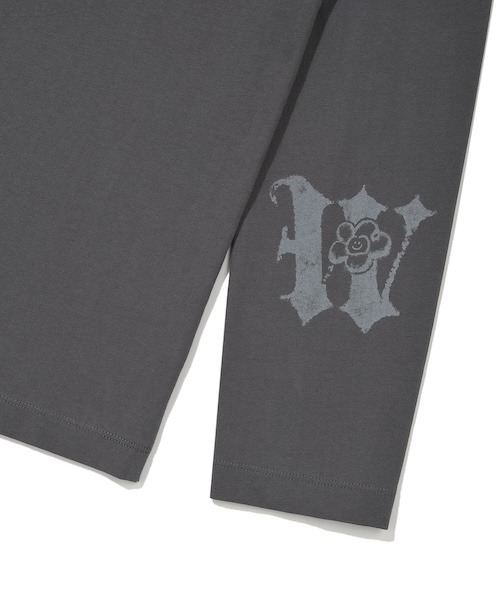 Wacky WiLLy(ワッキーウィリー)の「WOMEN'S IP GRAPHIC LONG SLEEVE(Tシャツ/カットソー・レディース・グレー/ホワイト・FREE)」の4枚目の写真