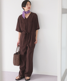 JOURNAL STANDARD relume | Vネックオールインワン(つなぎ/オールインワン)