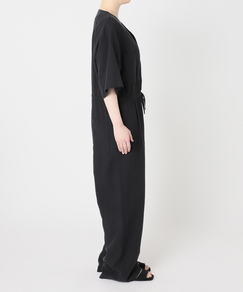 JOURNAL STANDARD relume（ジャーナルスタンダード　レリューム）の「Vネックオールインワン（つなぎ/オールインワン・レディース・ブラウン/ネイビー・38/36）」の20枚目の写真