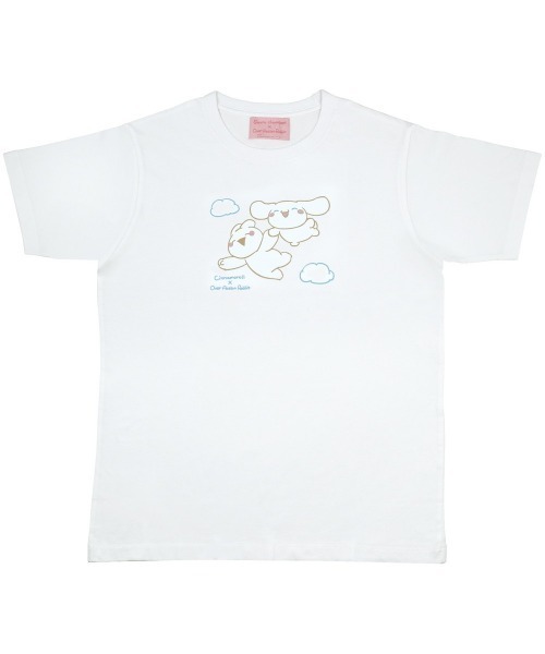 Skater（スケーター）の「キャラクター クルーネック Tシャツ 半袖 ZTS17（Tシャツ/カットソー・レディース・ホワイト系その他/ホワイト系その他3/ホワイト系その他2・ﾌﾘｰ(L)）」の3枚目の写真