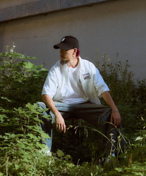 Subciety(サブサエティ)の「Square tail patch shirt(シャツ/ブラウス・メンズ・ブラック/ホワイト/ブルー・X-LARGE/LARGE/MEDIUM/SMALL)」の19枚目の写真