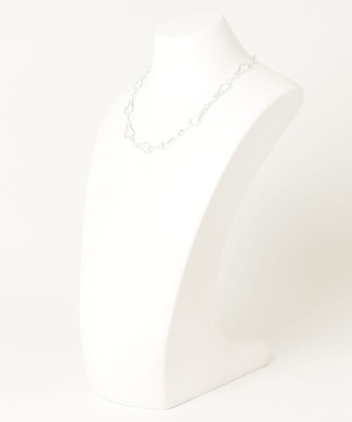 Nothing And Others（ナッシングアンドアザーズ）の「Nothing And Others/ナッシングアンドアザーズ/Clip Motif Chain Necklace（ネックレス・レディース・シルバー・F）」の6枚目の写真