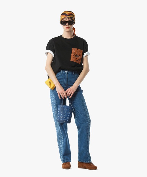 MCM(エムシーエム)の「Aren バケット トートバッグ - ヴィセトス(トートバッグ・レディース・ブルー・ONE SIZE)」の2枚目の写真