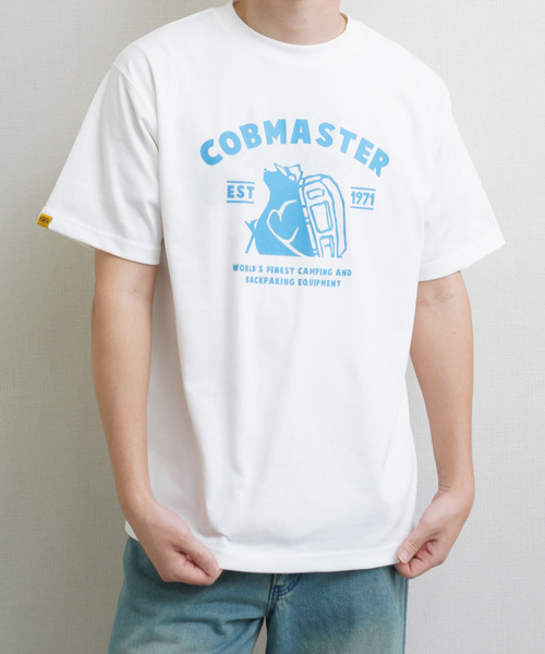 ZIP FIVE(ジップファイブ)の「【COBMASTER】 高密度編み TC度詰め天竺 ベーシック 半袖Tシャツ(Tシャツ/カットソー・メンズ・ブルー/ダークグリーン系/ホワイト/ブラック/ホワイト系・LARGE/X-LARGE/MEDIUM)」の2枚目の写真