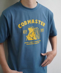 【COBMASTER】 高密度編み TC度詰め天竺 ベーシック 半袖Tシャツ
