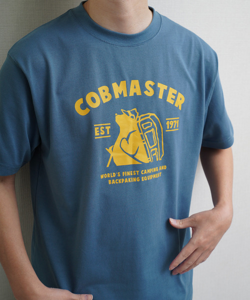 ZIP FIVE(ジップファイブ)の「【COBMASTER】 高密度編み TC度詰め天竺 ベーシック 半袖Tシャツ(Tシャツ/カットソー・メンズ・ブルー/ダークグリーン系/ホワイト/ブラック/ホワイト系・LARGE/X-LARGE/MEDIUM)」の5枚目の写真
