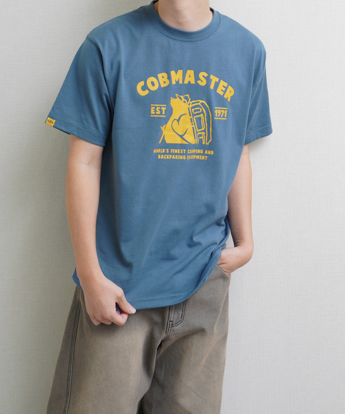 ZIP FIVE(ジップファイブ)の「【COBMASTER】 高密度編み TC度詰め天竺 ベーシック 半袖Tシャツ(Tシャツ/カットソー・メンズ・ブルー/ダークグリーン系/ホワイト/ブラック/ホワイト系・LARGE/X-LARGE/MEDIUM)」の20枚目の写真