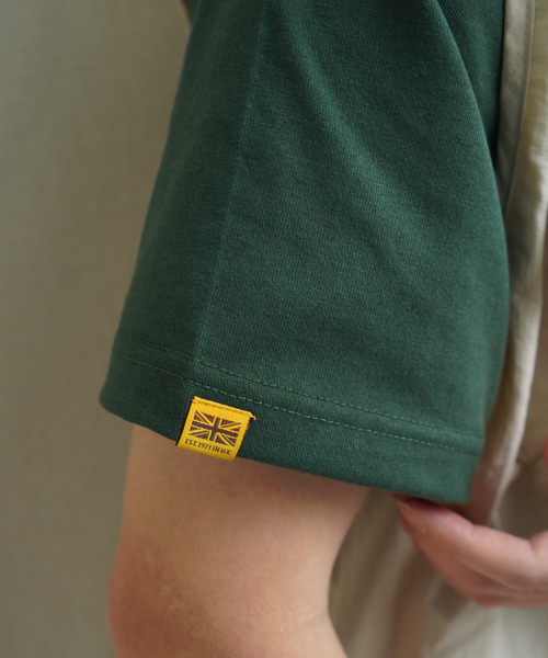 ZIP FIVE(ジップファイブ)の「【COBMASTER】 高密度編み TC度詰め天竺 ベーシック 半袖Tシャツ(Tシャツ/カットソー・メンズ・ブルー/ダークグリーン系/ホワイト/ブラック/ホワイト系・LARGE/X-LARGE/MEDIUM)」の8枚目の写真