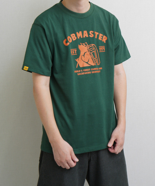 ZIP FIVE(ジップファイブ)の「【COBMASTER】 高密度編み TC度詰め天竺 ベーシック 半袖Tシャツ(Tシャツ/カットソー・メンズ・ブルー/ダークグリーン系/ホワイト/ブラック/ホワイト系・LARGE/X-LARGE/MEDIUM)」の9枚目の写真