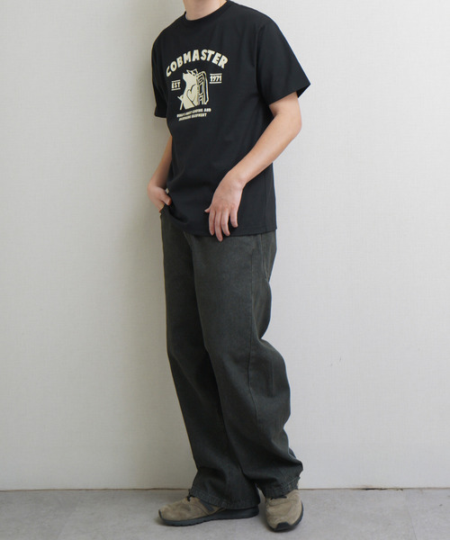 ZIP FIVE(ジップファイブ)の「【COBMASTER】 高密度編み TC度詰め天竺 ベーシック 半袖Tシャツ(Tシャツ/カットソー・メンズ・ブルー/ダークグリーン系/ホワイト/ブラック/ホワイト系・LARGE/X-LARGE/MEDIUM)」の14枚目の写真