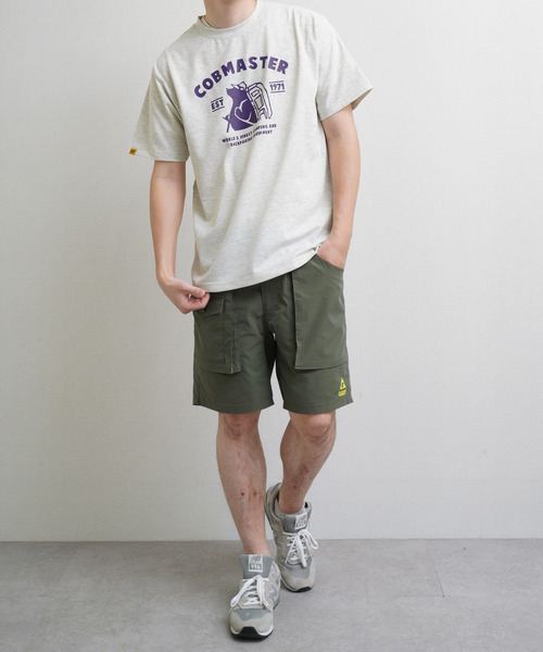 ZIP FIVE(ジップファイブ)の「【COBMASTER】 高密度編み TC度詰め天竺 ベーシック 半袖Tシャツ(Tシャツ/カットソー・メンズ・ブルー/ダークグリーン系/ホワイト/ブラック/ホワイト系・LARGE/X-LARGE/MEDIUM)」の18枚目の写真