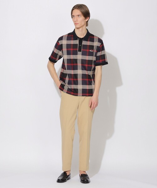 CB CRESTBRIDGE(シービークレストブリッジ)の「クレストブリッジチェックヘッジホッグポロ(ポロシャツ・レディース・ブルー系その他7・2/1)」の3枚目の写真