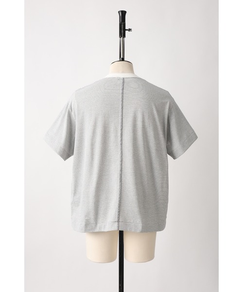 SHINYAKOZUKA（シンヤコヅカ）の「UPCYCLED S/S TEE（Tシャツ/カットソー・メンズ・ホワイト系その他/ブラック・SMALL/MEDIUM/LARGE/X-SMALL）」の3枚目の写真