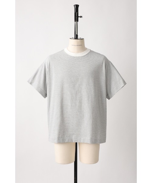 SHINYAKOZUKA（シンヤコヅカ）の「UPCYCLED S/S TEE（Tシャツ/カットソー・メンズ・ホワイト系その他/ブラック・SMALL/MEDIUM/LARGE/X-SMALL）」の5枚目の写真