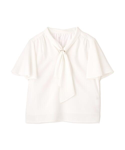 PROPORTION BODY DRESSING(プロポーションボディドレッシング)の「チェーン付きフリルタイブラウス / 1216110501(シャツ/ブラウス・レディース・グレー/ホワイト/ネイビー・MEDIUM/SMALL)」の8枚目の写真