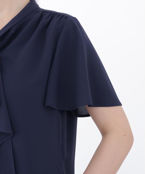 PROPORTION BODY DRESSING(プロポーションボディドレッシング)の「チェーン付きフリルタイブラウス / 1216110501(シャツ/ブラウス・レディース・グレー/ホワイト/ネイビー・MEDIUM/SMALL)」の19枚目の写真