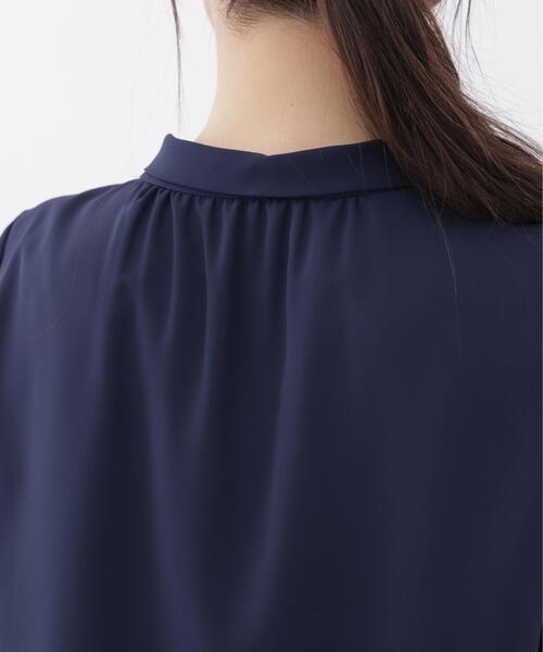 PROPORTION BODY DRESSING(プロポーションボディドレッシング)の「チェーン付きフリルタイブラウス / 1216110501(シャツ/ブラウス・レディース・グレー/ホワイト/ネイビー・MEDIUM/SMALL)」の20枚目の写真