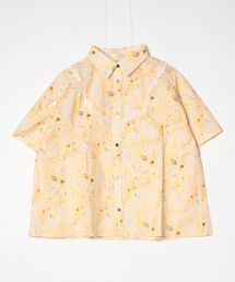 sandy（サンディー）の「プリントハシゴレース切り替えBL（シャツ/ブラウス）」
