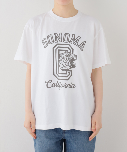 JOURNAL STANDARD LUXE(ジャーナルスタンダード ラックス)の「《追加》SONOMA Print T(Tシャツ/カットソー・レディース・グレー/ホワイト・FREE)」の19枚目の写真