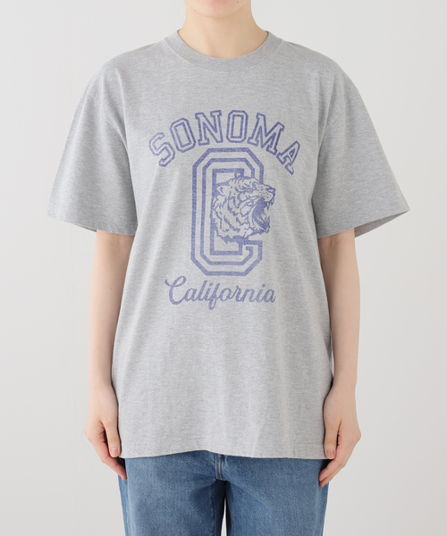 JOURNAL STANDARD LUXE(ジャーナルスタンダード ラックス)の「《追加》SONOMA Print T(Tシャツ/カットソー・レディース・グレー/ホワイト・FREE)」の13枚目の写真