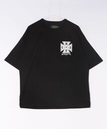 【Y.e(J)ow -yellow j-】アイアンクロス サガラプリントTシャツ