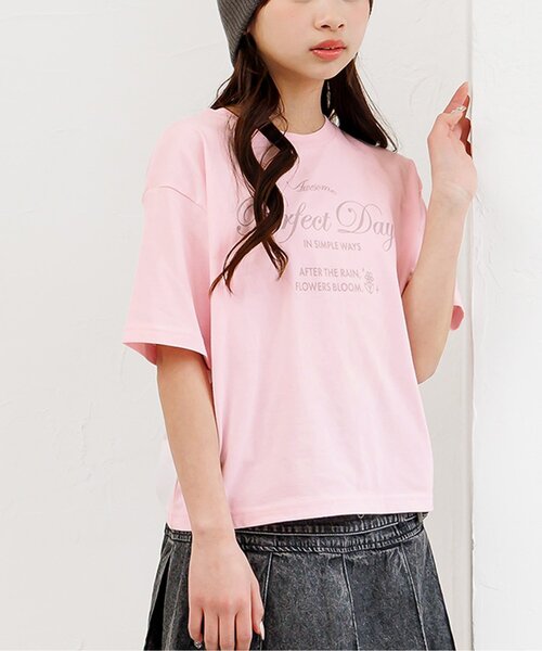 algy(アルジー)の「【puchily プチプラライン】アソートプリント半袖Tシャツ(Tシャツ/カットソー・キッズ・サックスブルー/オフホワイト/ライム/ピンク/ネイビー/ラベンダー・160/150/140/130/120)」の6枚目の写真
