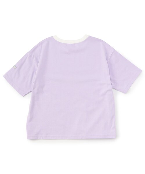 algy(アルジー)の「【puchily プチプラライン】アソートプリント半袖Tシャツ(Tシャツ/カットソー・キッズ・サックスブルー/オフホワイト/ライム/ピンク/ネイビー/ラベンダー・160/150/140/130/120)」の9枚目の写真