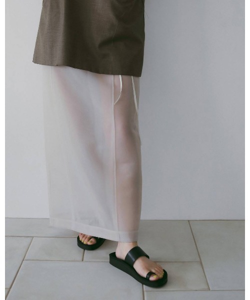 anuke(アンヌーク)の「Ecoleather Belt Sandals 62611006(サンダル・レディース・オフホワイト/ブラック・37/38/36)」の16枚目の写真
