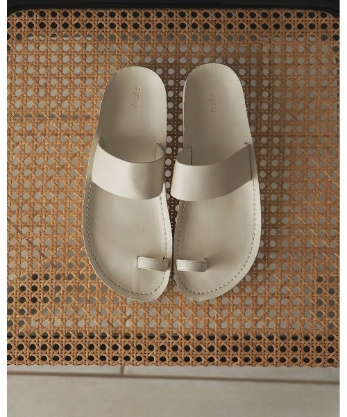 anuke(アンヌーク)の「Ecoleather Belt Sandals 62611006(サンダル・レディース・オフホワイト/ブラック・37/38/36)」の17枚目の写真