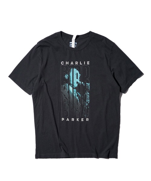THRIFTY LOOK(スリフティールック)の「THRIFTY LOOK スリフティルック / ”CHARLIE PARKER" JAZZ TEE(Tシャツ/カットソー・メンズ・ブラック系1/ブラック・X-LARGE/LARGE/MEDIUM)」の2枚目の写真