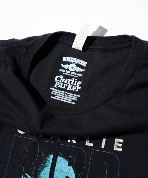 THRIFTY LOOK(スリフティールック)の「THRIFTY LOOK スリフティルック / ”CHARLIE PARKER" JAZZ TEE(Tシャツ/カットソー・メンズ・ブラック系1/ブラック・X-LARGE/LARGE/MEDIUM)」の11枚目の写真