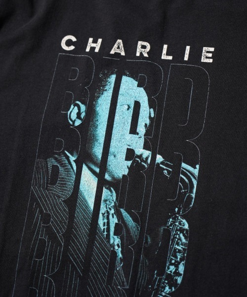 THRIFTY LOOK(スリフティールック)の「THRIFTY LOOK スリフティルック / ”CHARLIE PARKER" JAZZ TEE(Tシャツ/カットソー・メンズ・ブラック系1/ブラック・X-LARGE/LARGE/MEDIUM)」の13枚目の写真
