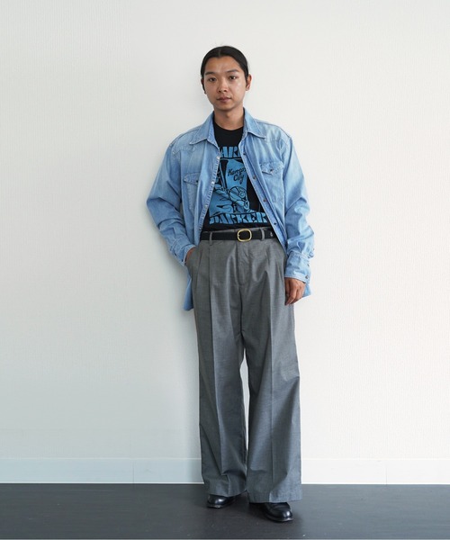 THRIFTY LOOK(スリフティールック)の「THRIFTY LOOK スリフティルック / ”CHARLIE PARKER" JAZZ TEE(Tシャツ/カットソー・メンズ・ブラック系1/ブラック・X-LARGE/LARGE/MEDIUM)」の17枚目の写真