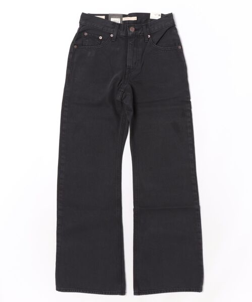 JUGLANS(ユグランス)の「【LEVI’S】LOOSE BOOT(デニムパンツ・レディース・ブラック/ライトインディゴブルー・26inch/25inch/24inch/28inch/27inch)」の1枚目の写真