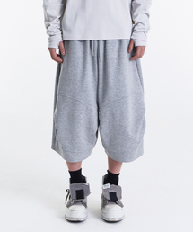 KICHUL（キチョル）の「Flow Knee Bermuda Sweat Pants (Melange Grey)（その他パンツ）」