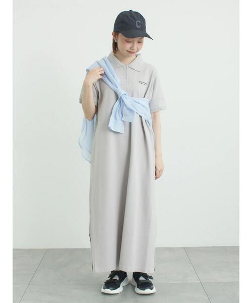 Samansa Mos2(サマンサ モスモス)の「【消臭効果】BIGイニシャル刺繍キャップ(ハット・レディース・ブラック/グレー/グリーン・F)」の12枚目の写真