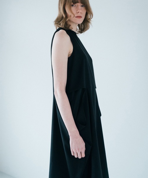 soduk（スドーク）の「balloon shirt dress（Tシャツ/カットソー・レディース・ブルー/ブラウン/ブラック・ONE SIZE）」の18枚目の写真