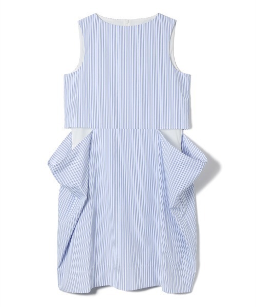 soduk（スドーク）の「balloon shirt dress（Tシャツ/カットソー・レディース・ブルー/ブラウン/ブラック・ONE SIZE）」の19枚目の写真