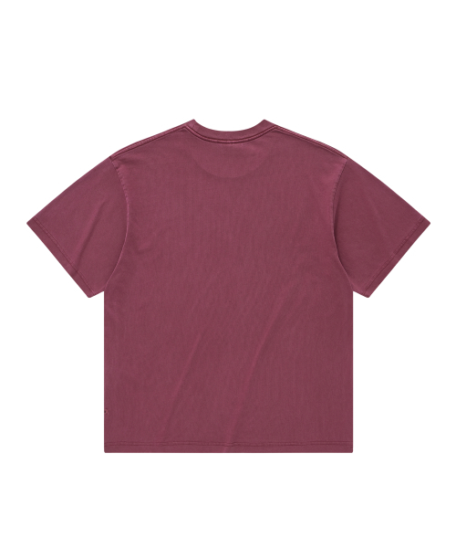 COVERNAT(カバーナット)の「クラックアーチロゴダイングTシャツマゼンタ(Tシャツ/カットソー・レディース・その他・SMALL/MEDIUM/LARGE/X-LARGE)」の2枚目の写真