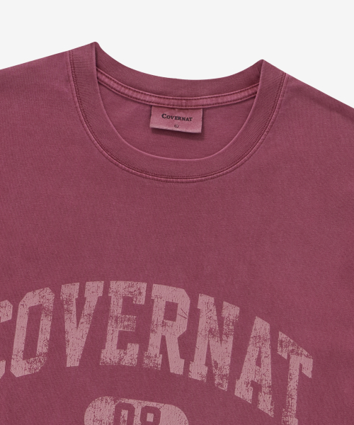 COVERNAT(カバーナット)の「クラックアーチロゴダイングTシャツマゼンタ(Tシャツ/カットソー・レディース・その他・SMALL/MEDIUM/LARGE/X-LARGE)」の8枚目の写真