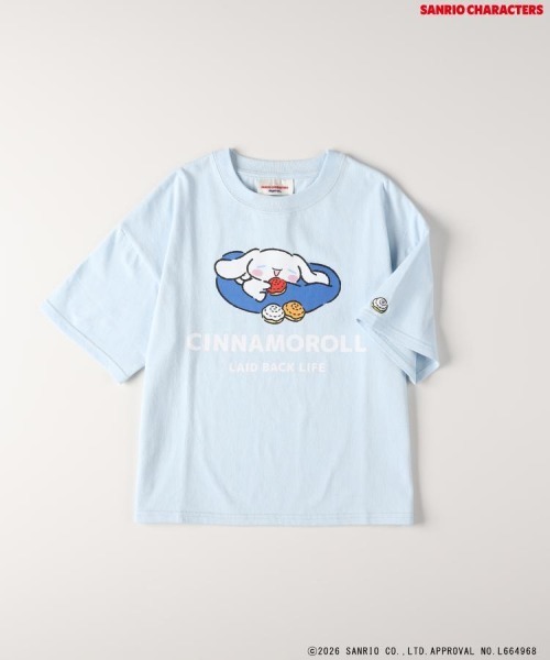 Right-on（ライトオン）の「Other(ソノタ)「サンリオキャラクターズ」プリントＴシャツ（Tシャツ/カットソー・キッズ・ピンク/ホワイト/サックスブルー/ライラック・110/120/130/140）」の3枚目の写真