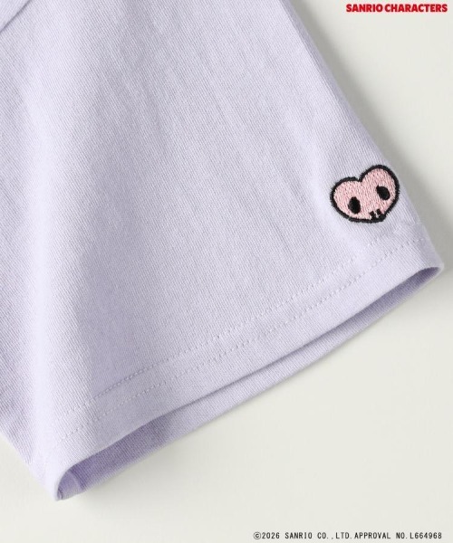 Right-on（ライトオン）の「Other(ソノタ)「サンリオキャラクターズ」プリントＴシャツ（Tシャツ/カットソー・キッズ・ピンク/ホワイト/サックスブルー/ライラック・110/120/130/140）」の7枚目の写真